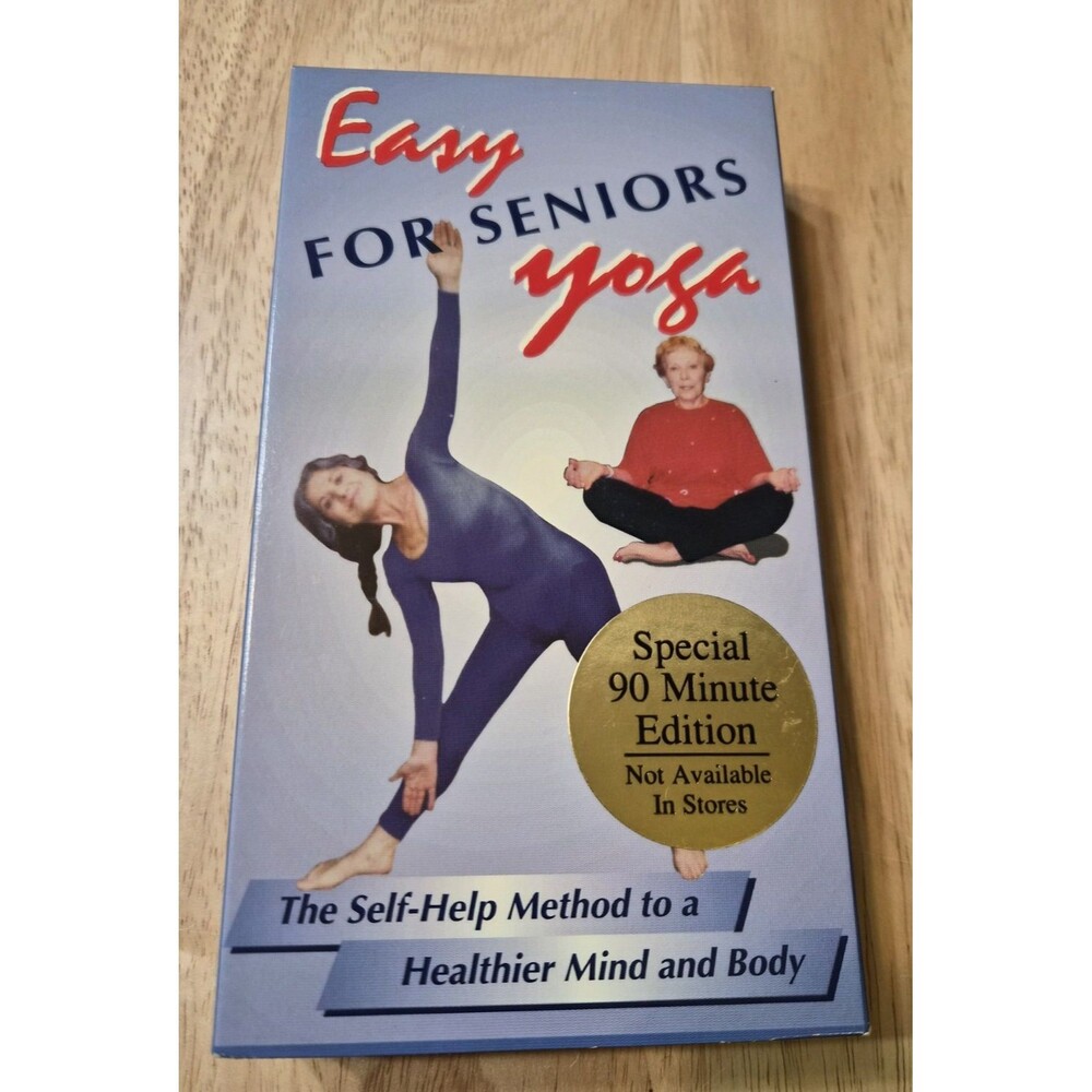 Easy Yoga For Seniors VHS Self Help Method To A Healthier Mind And Body